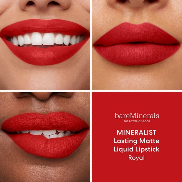 BareMinerals- MINERALIST LASTING MATTE LIQUID LIPSTICK - Royal - Picture 1 of 5